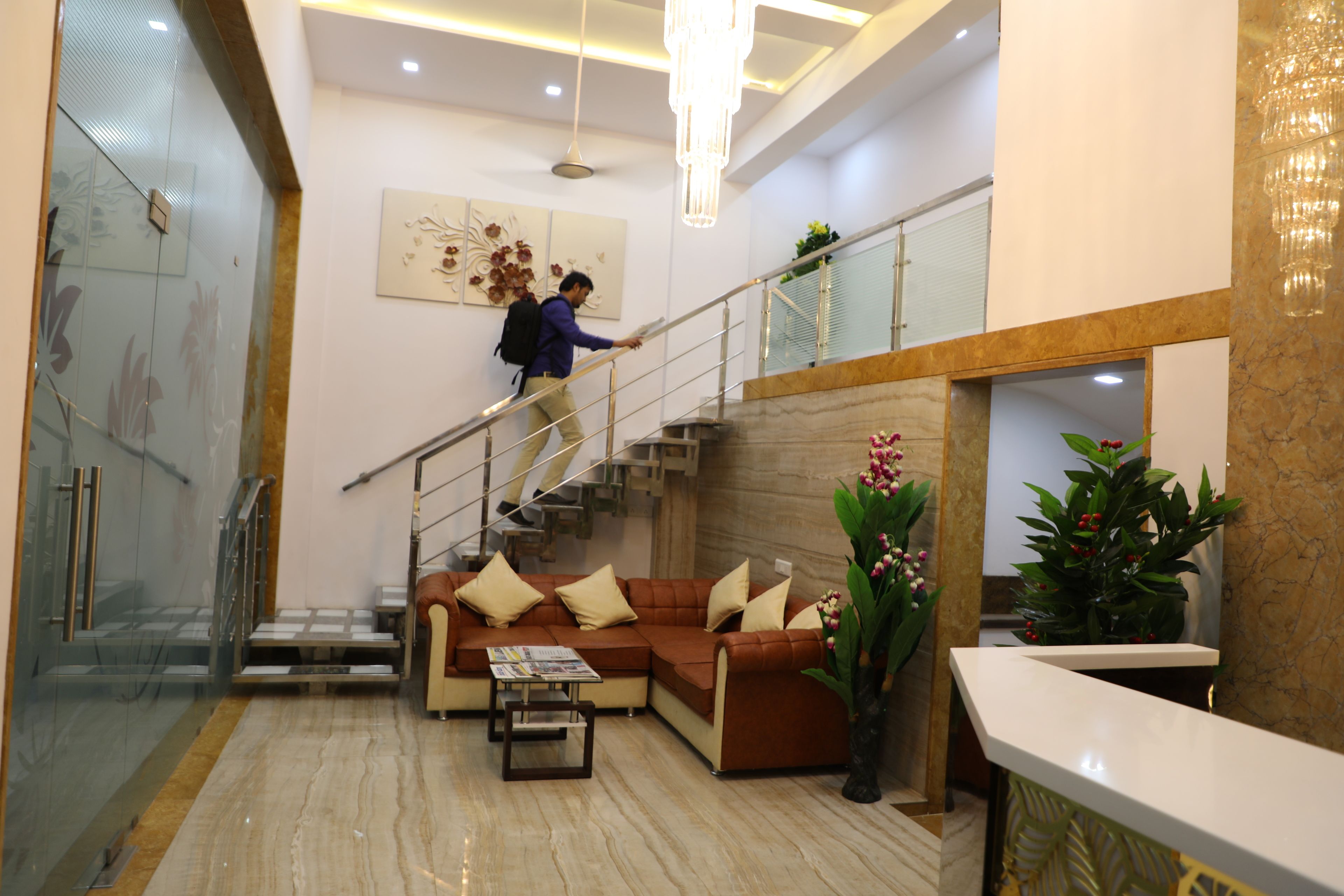 ด้านหน้าที่พัก