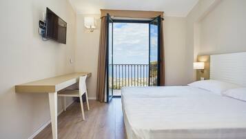 In-room safe, desk, blackout curtains, cots/infant beds