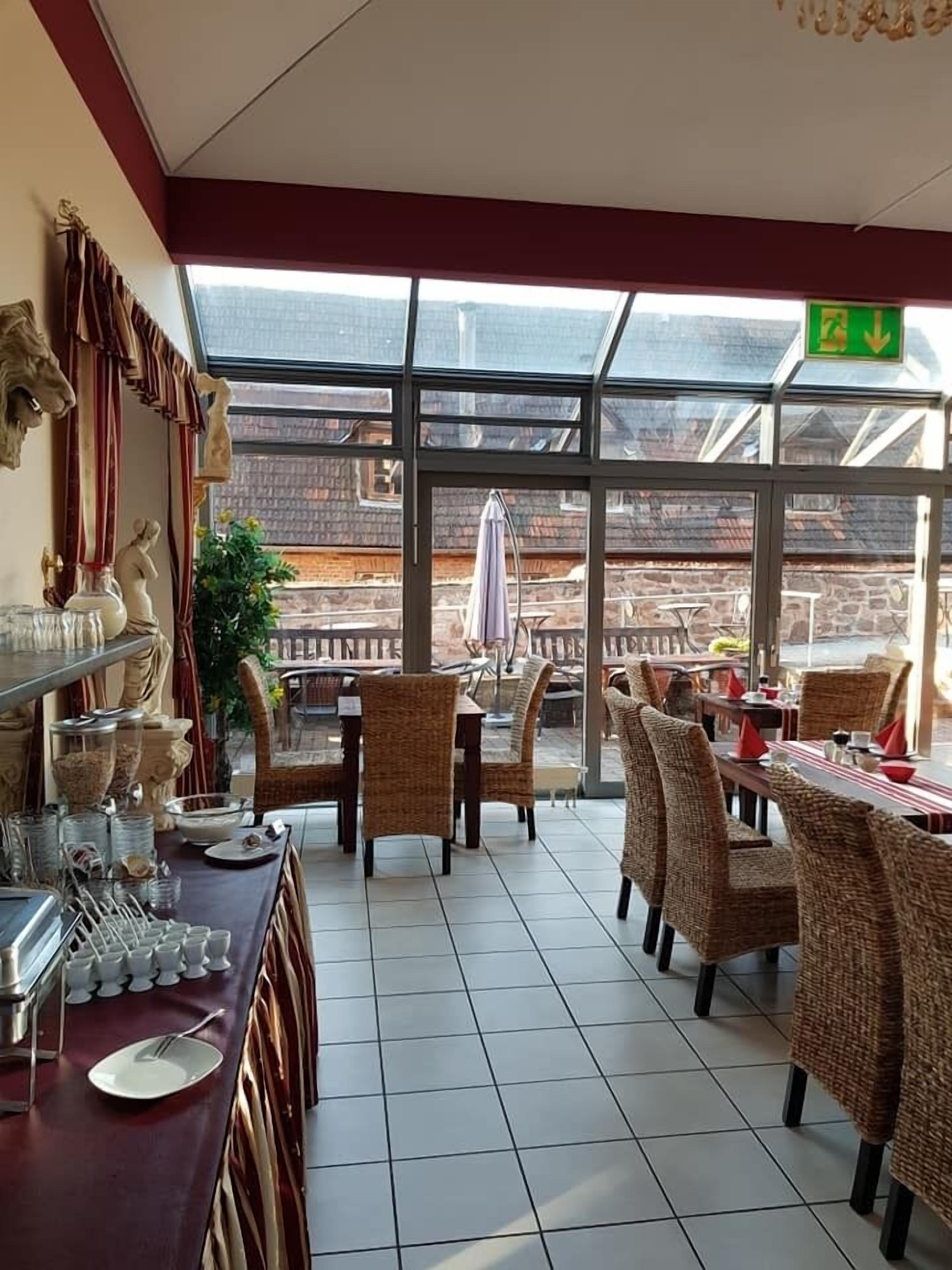 daily buffet breakfast (eur 18.50 per person)