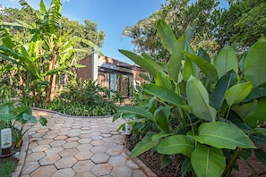 Bungalow Design, 1 chambre, accessible aux personnes à mobilité réduite, vue jardin | Vue sur le jardin