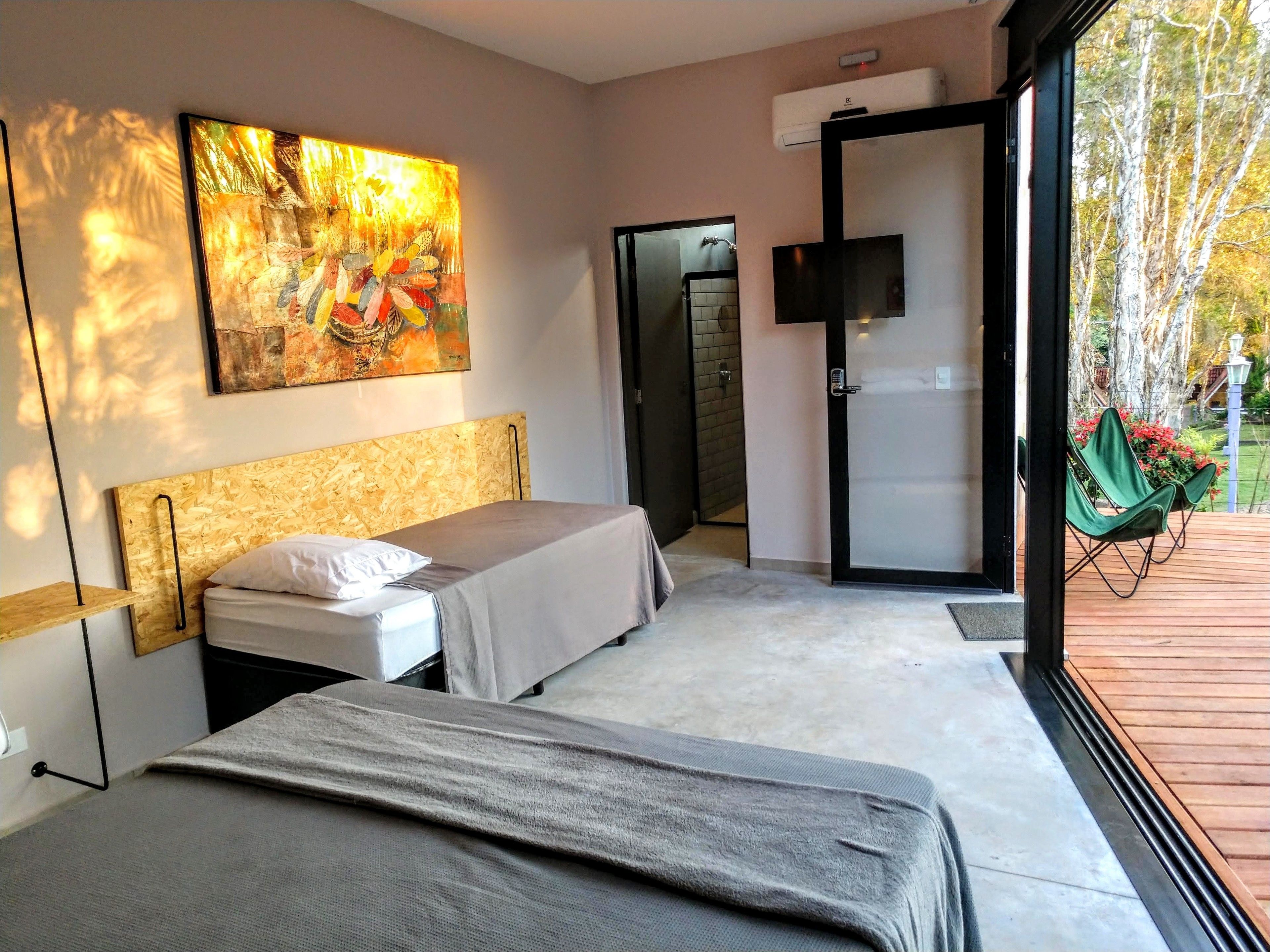 design bungalow, 1 bedroom, accessible, garden view | 1 bedroom, minibar, blackout curtains, free wifi