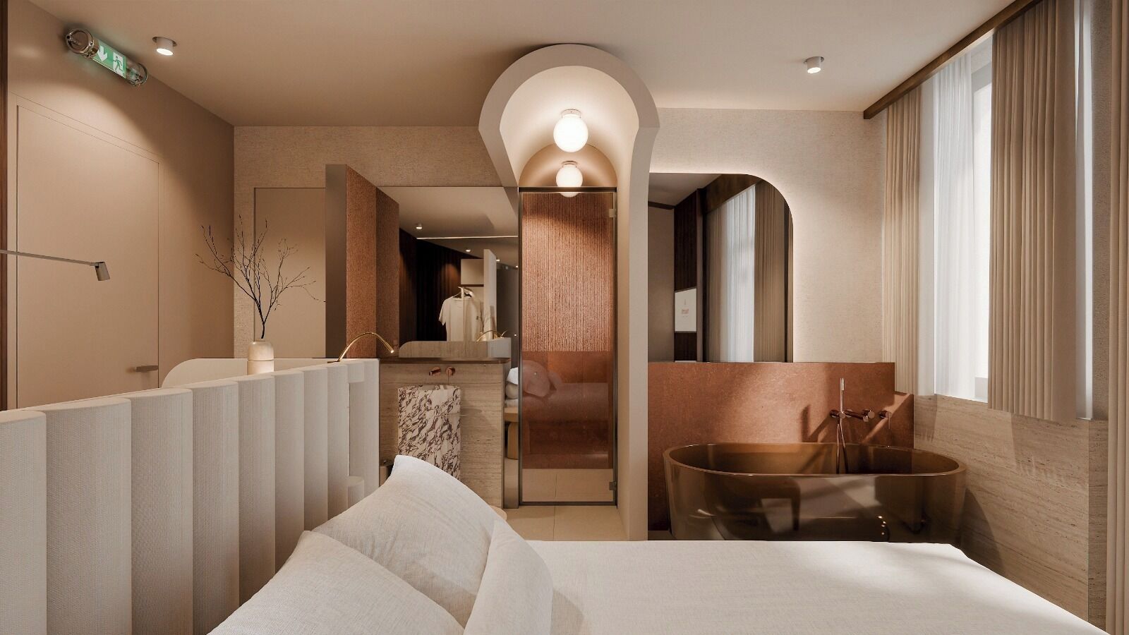 Free WiFi, bed sheets