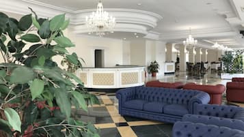 Zona de estar del vestíbulo