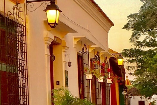 Fachada de la propiedad