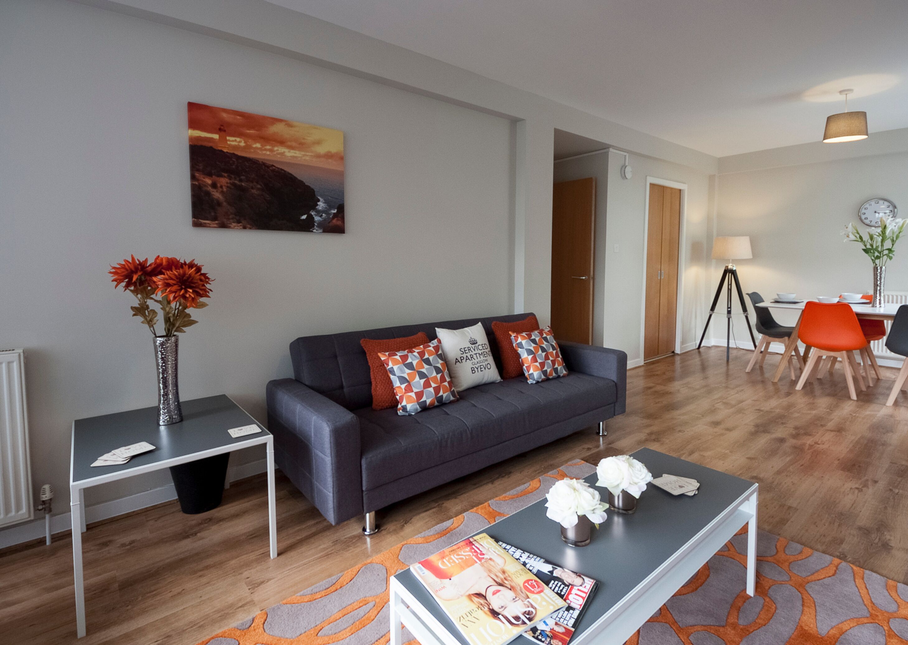 Apartment, 2 Bedrooms | Living area | 42-inch flat-screen TV with digital channels, TV, Netflix