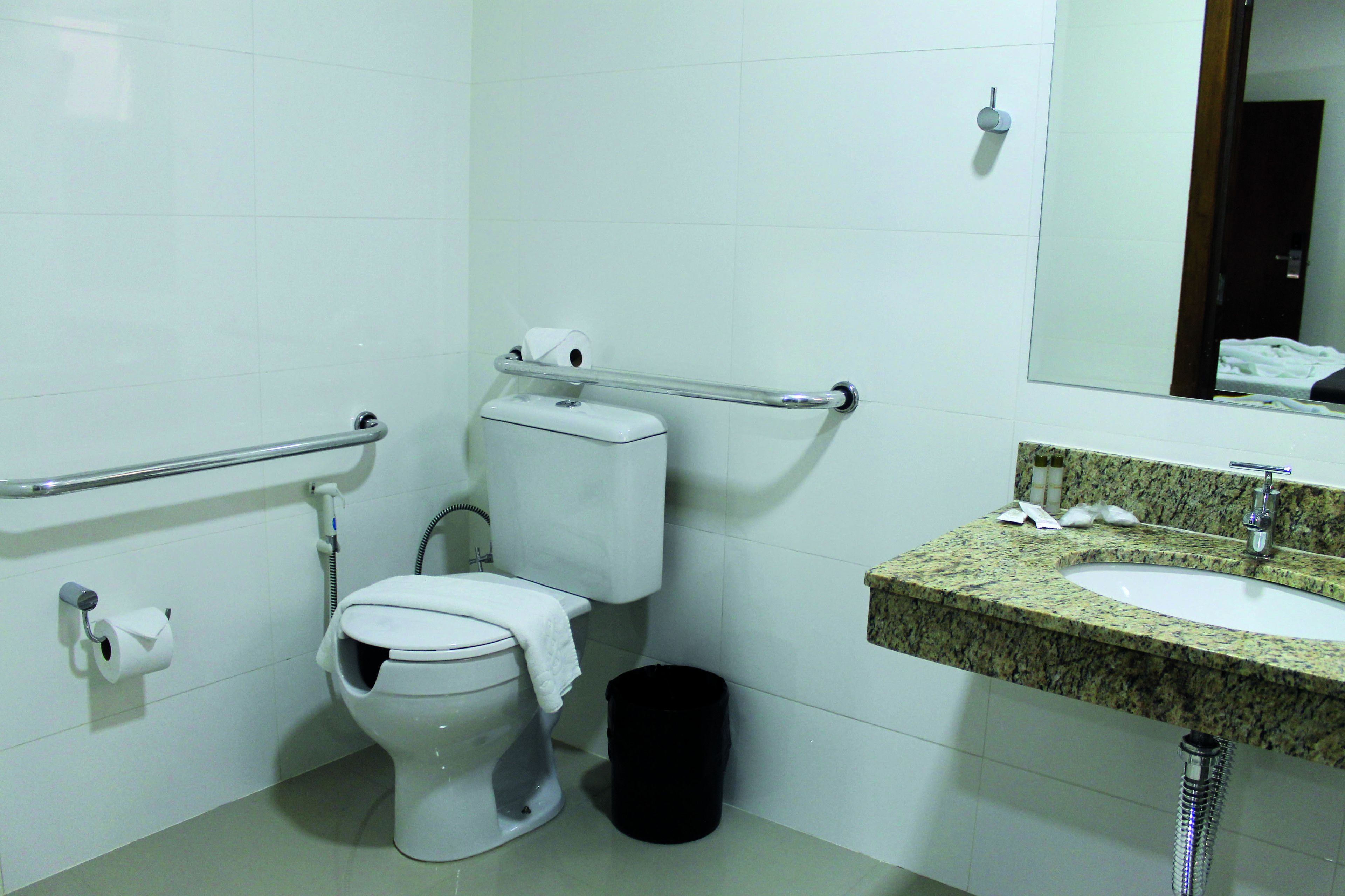 shower, rainfall showerhead, hair dryer, bidet