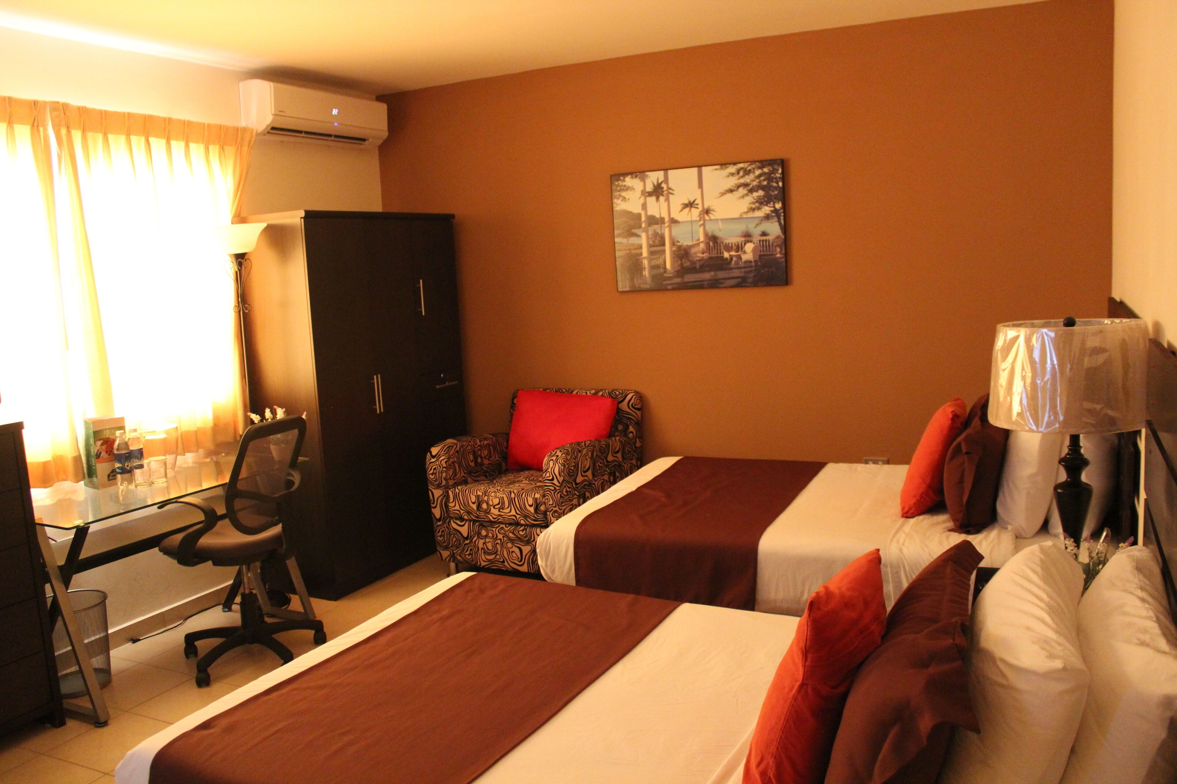 standard double room | in-room safe, desk, iron/ironing board, free wifi