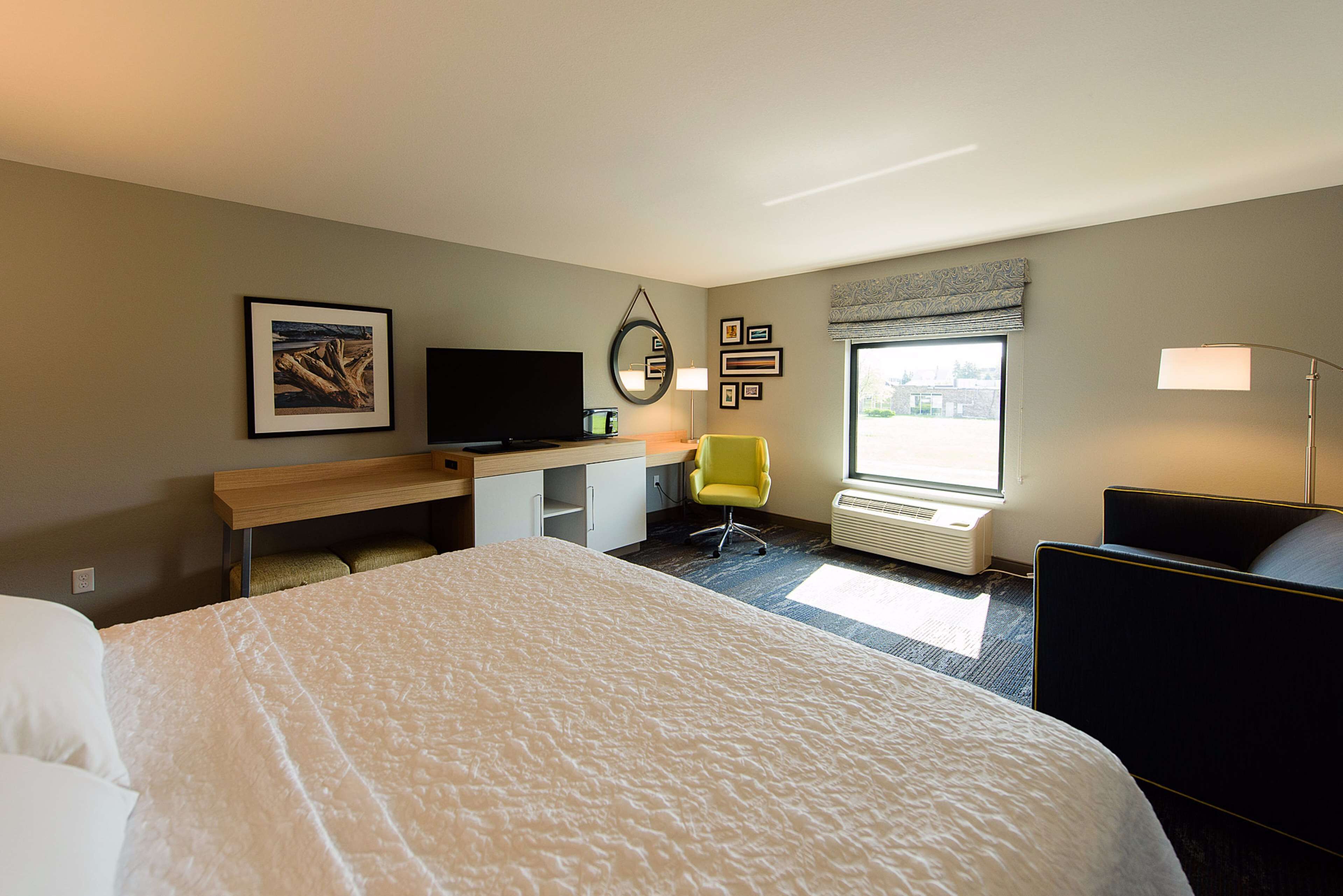 room, 1 king bed with sofa bed, non smoking, refrigerator & microwave | desk, laptop workspace, iron/ironing board, free cots/infant beds