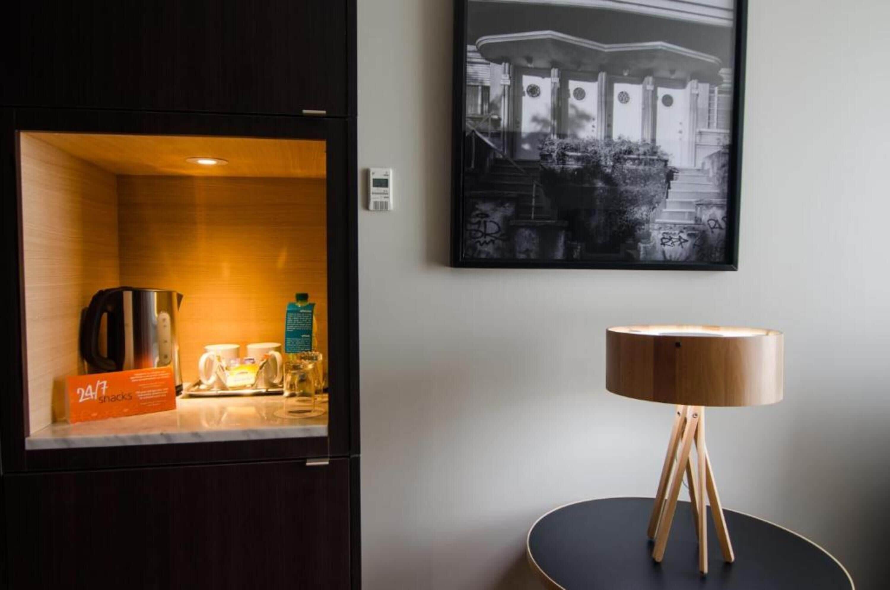 suite | in-room safe, desk, blackout curtains, soundproofing