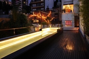 Piscina en la azotea