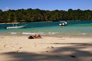Private beach - Cebaco Sunrise Lodge (Isla Cebaco)