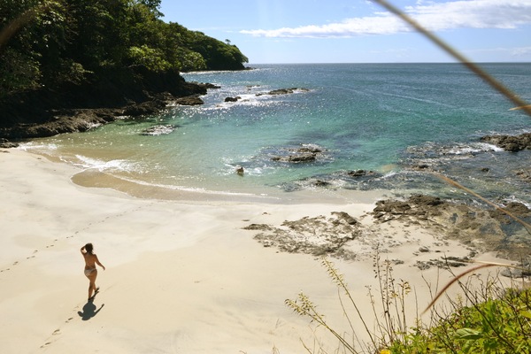 Private beach