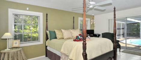 2 bedrooms, desk, iron/ironing board, free WiFi