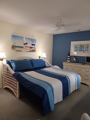 2 bedrooms, desk, iron/ironing board, free WiFi