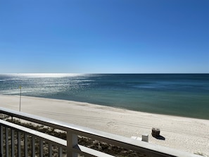 On the beach