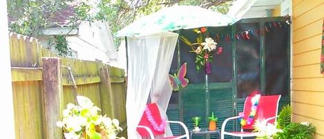 Enceinte de l’hébergement