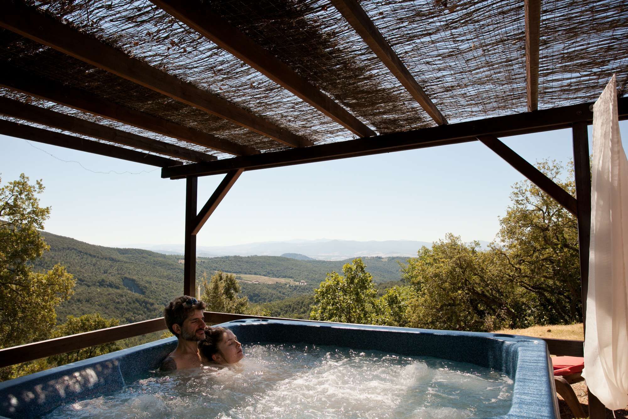 Bain à remous extérieur