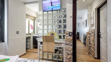 2 chambres, fer et planche Ă repasser, Wi-Fi gratuit, draps fournis
