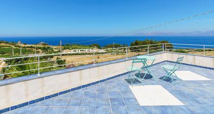 villa with views over Scopello