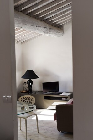 Televisión, libros, estéreo