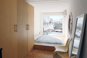 1 chambre, fer et planche Ă repasser, lit parapluie, Wi-Fi gratuit