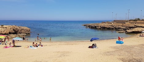 ビーチの近く