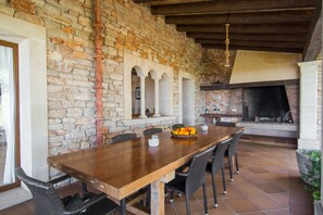 Restauration en plein air