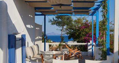 Aphrodite-koti osittaisella merinäköalalla, 50 metrin päässä Logarasin hiekkarannalta