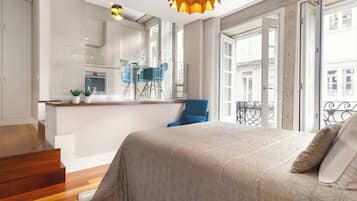 1 dormitorio, caja fuerte, sistema de insonorización