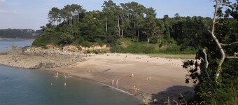 Gite with garden by the sea