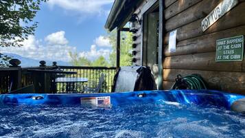 Bain à remous extérieur