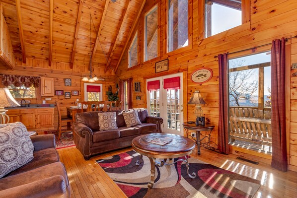 Smart TV, fireplace, video games, books