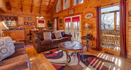 Vuoristomaisemat! Dollywoodin vieressä, yksityinen hehtaarin vuoren huipulla