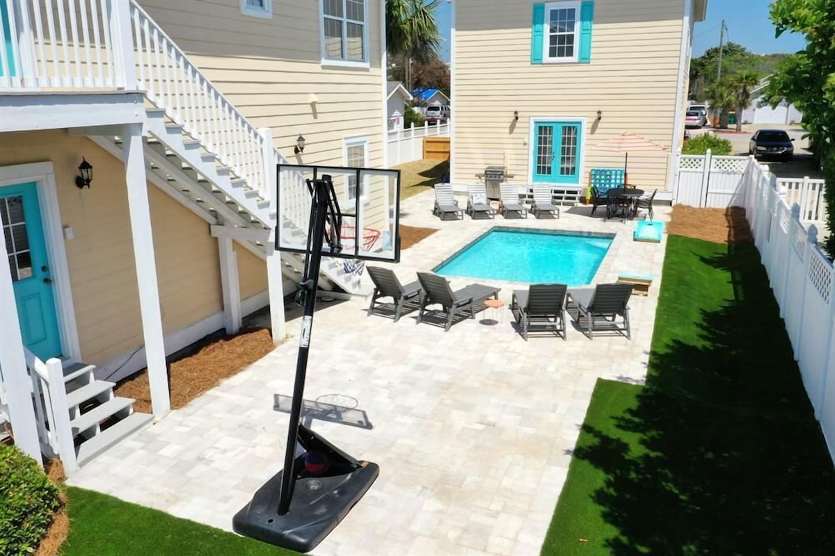Photo 7 of Luxury Home w/ Pool, Game Room, & Golf Cart – Steps to Beach!