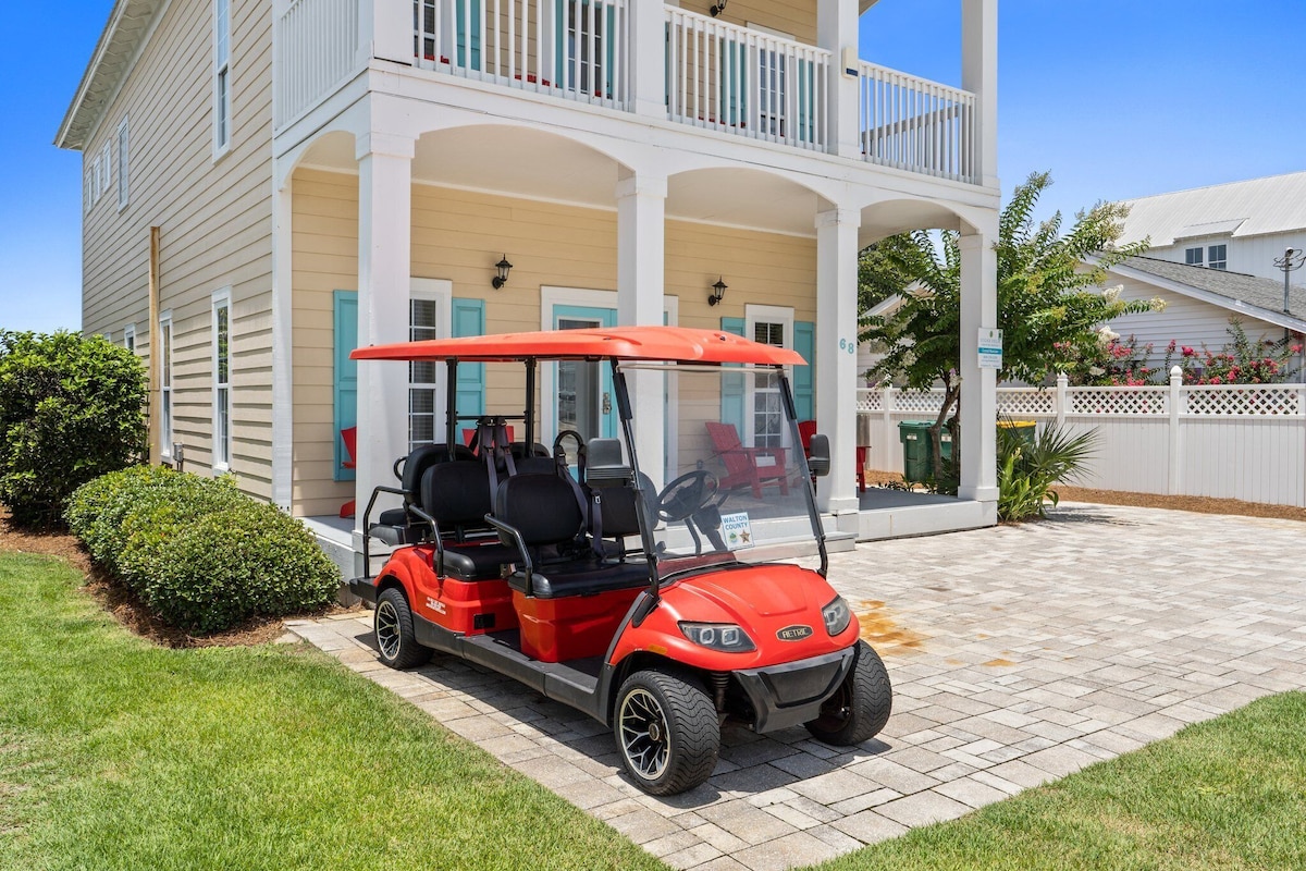 Photo 9 of Luxury Home w/ Pool, Game Room, & Golf Cart – Steps to Beach!