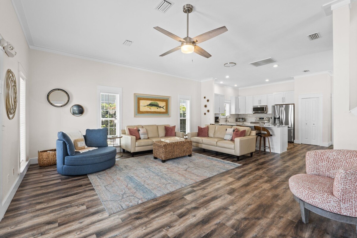 Photo 12 of Luxury Home w/ Pool, Game Room, & Golf Cart – Steps to Beach!