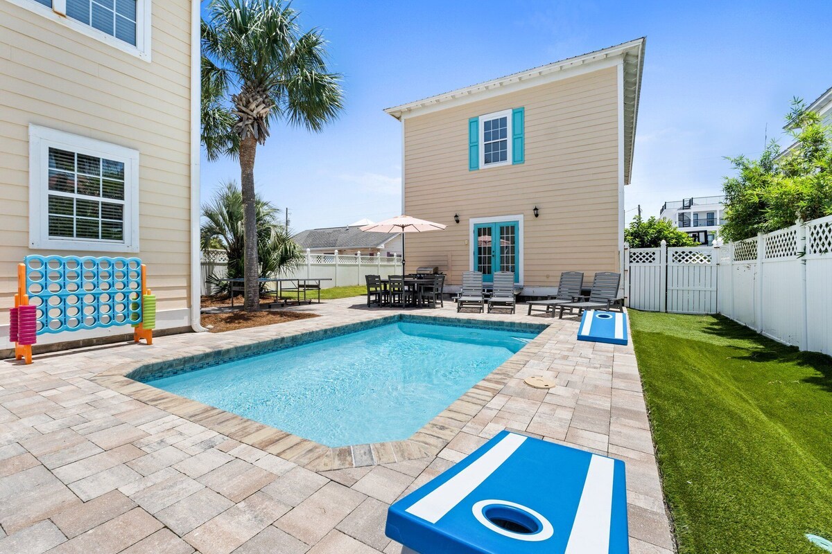 Photo 2 of Luxury Home w/ Pool, Game Room, & Golf Cart – Steps to Beach!