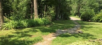 Retreat of falling waters