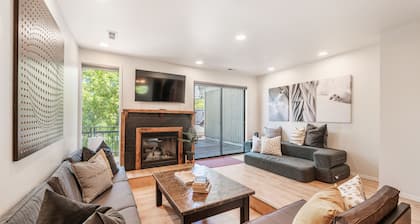 Location! Steps to Ski Slope and Old Town Main Street