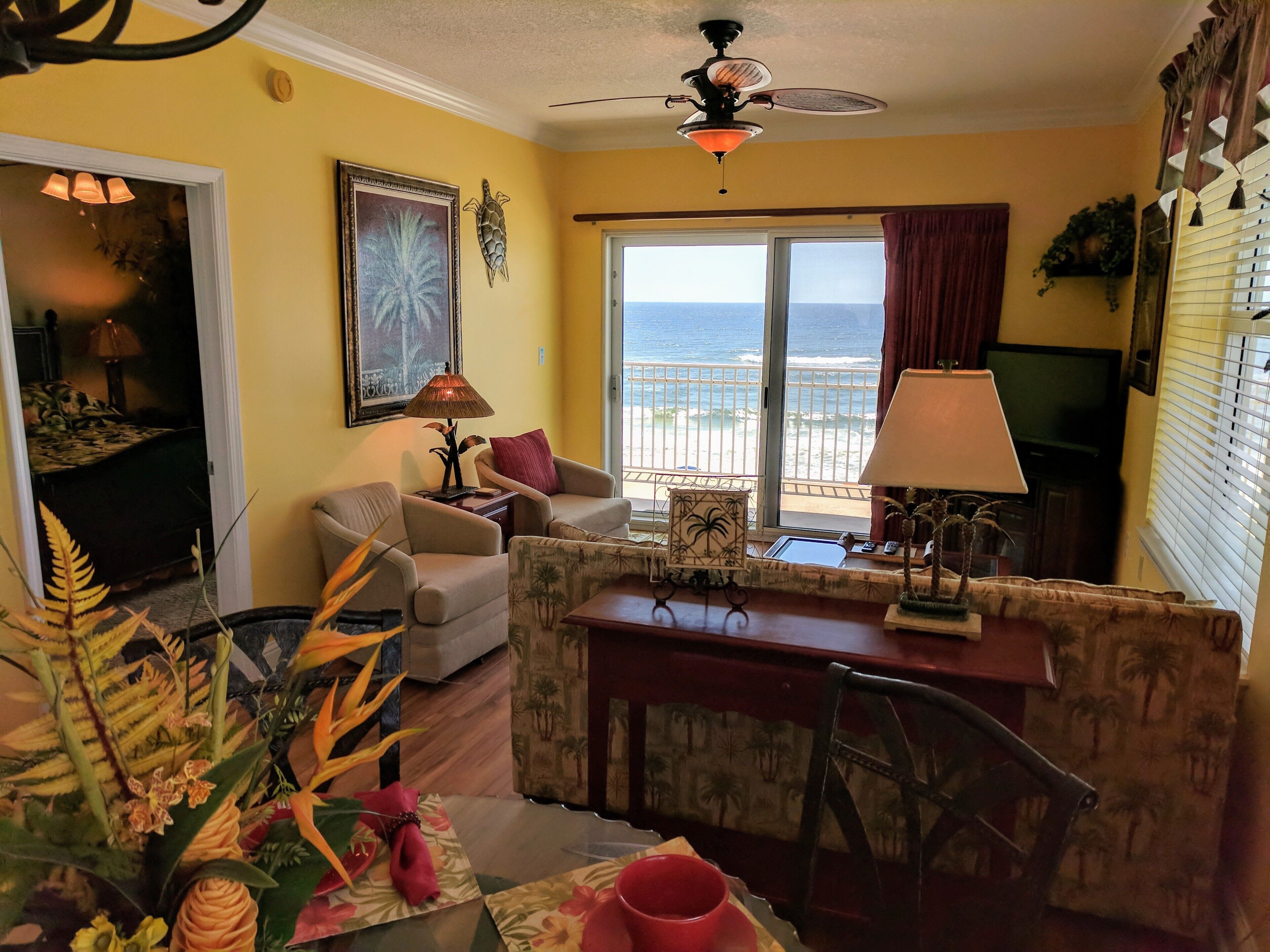 TV, DVD player, table football, stereo