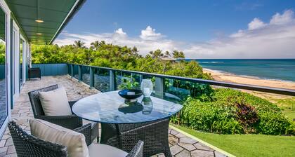 Hale Pono- Oceanfront, private, gated, great views, AC, large property