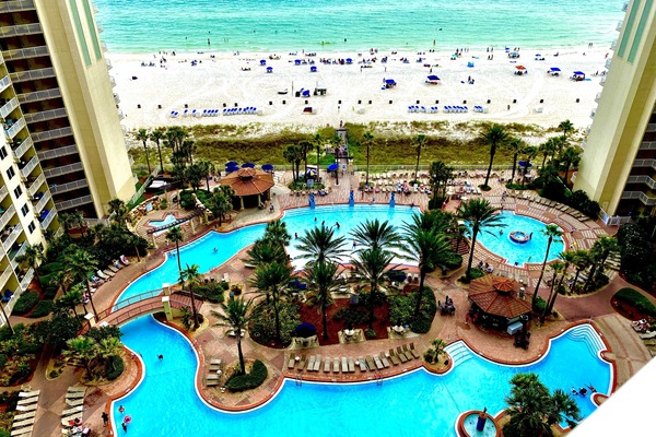 View from our balcony