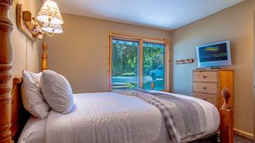 1 habitación, tabla de planchar con plancha, wifi y ropa de cama