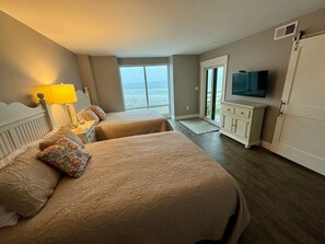 3 bedrooms, iron/ironing board, free WiFi, bed sheets - Spacious Oceanfront Condo in Palmetto Dunes, Unobstructed Ocean Views  (Hilton Head Island)
