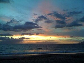 Sun-loungers, beach towels
