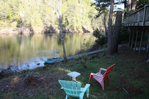 Property grounds - Private Riverfront Home with deck on the Beautiful Smith River - North Coast, Ca (Gasquet)