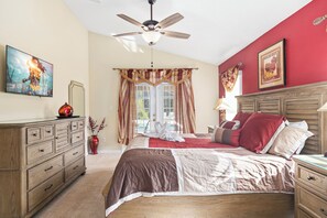 4 bedrooms, pillow-top beds, in-room safe, iron/ironing board