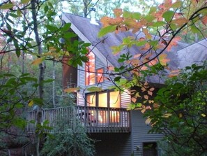 Exterior - MOUNTAIN LAUREL CHALET: Private 10 Acre Retreat in Helen - GEORGIA WINE COUNTRY! (Sautee Nacoochee)