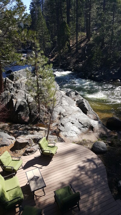 Strawberry, Pinecrest, Dodge Ridge Riverfront Estate!  Wow!