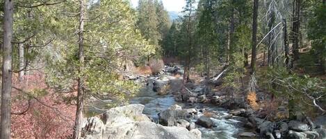 Vue depuis l’hébergement